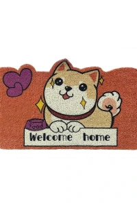 Sevimli Hayvan Tasarımlı Kapı Paspası