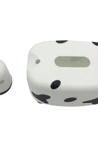 Sevimli İnek Tasarımlı Mıknatıslı Tuzluk ve Peçetelik