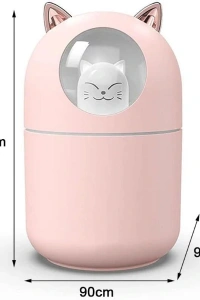 Sevimli Kedi Tasarımlı H2O Nemlendirici