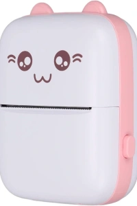 Sevimli Mini Taşınabilir Yazıcı Printer