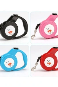 Sevimli Otomatik Köpek Gezdirme Tasması 2.5 Metre