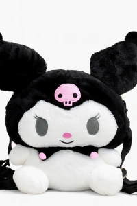 Sevimli Peluş Kuromi Sırt Çantası