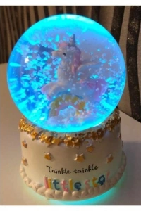 Sevimli Unicorn Kar Küresi