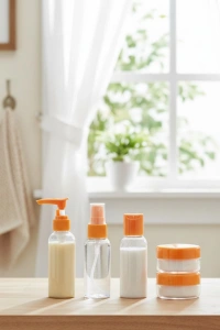 Seyahat İçin 5’li Şeffaf Kozmetik Kap Seti 30 ml