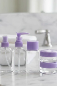 Seyahat İçin 5’li Şeffaf Kozmetik Şişe Seti 30 ml