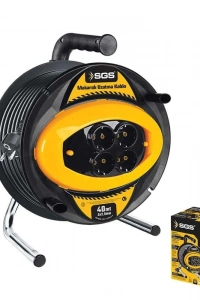 Sgs 2135 40 Metre Makaralı Uzatma Kablosu 3X2,5 Kablo
