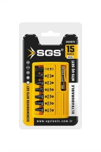 Sgs 3870 Bits Uç Seti 15 Parça