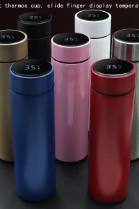 Sıcaklık Göstergeli Dijital Termos 500 ml