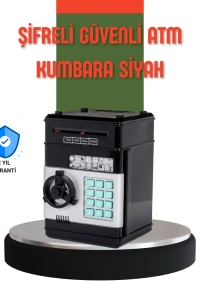 Şifreli ATM Kasa Görünümlü Para Biriktirme Kumbarası