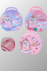 ŞİFRELİ KUMBARA PEMBE