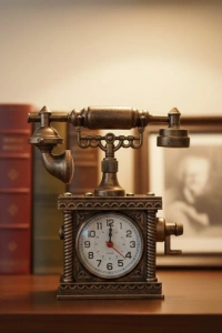 Şık Görünümlü Masaüstü Çalar Saat Günlük Kullanıma Uygun