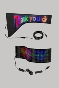 Şık ve Fonksiyonel RGB LED Panel Canlı Renk Yansımalı Işık Sistemi