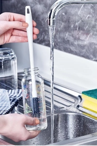 Silikon Biberon  Ve Şişe Temizleme Fırçası