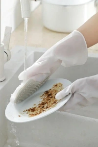 Silikon Bulaşık Yıkama Eldiveni