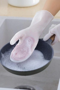 Silikon Bulaşık Yıkama Eldiveni