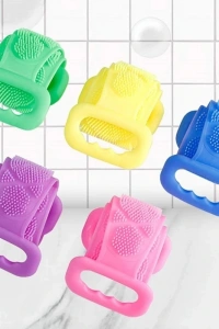 Silikon Çift Taraflı Banyo Kesesi