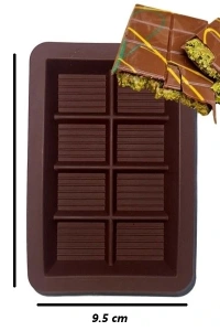 Silikon Dubai Çikolata Kalıbı