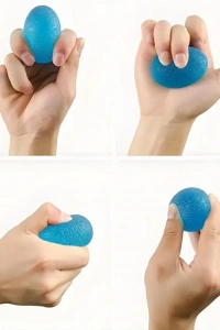 Silikon El Egzersiz Topu | Dayanıklı, Ergonomik ve Rahat Kullanım