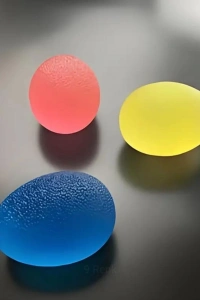 Silikon El Egzersiz Topu | Dayanıklı, Ergonomik ve Rahat Kullanım