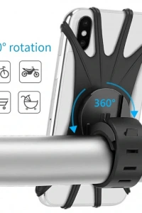 Silikon Esnek Bisiklet Telefon Tutucu