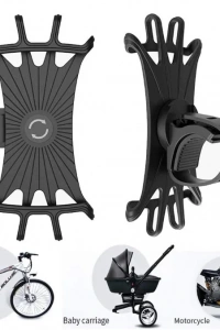 Silikon Esnek Bisiklet Telefon Tutucu