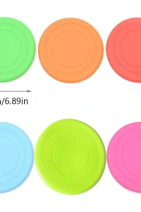 Silikon Frizbi Köpek Oyuncağı