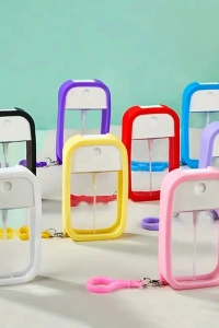 Silikon Kılıflı Anahtarlıklı Sprey Şişesi