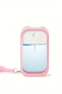 Silikon Kılıflı Anahtarlıklı Sprey Şişesi