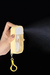 Silikon Kılıflı Anahtarlıklı Sprey Şişesi