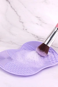 Silikon Makyaj Temizleme Matı