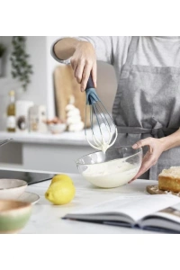 Silikon Saplı 2 işlevli Çırpıcı (Balon Ve Düz)