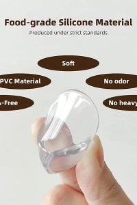 Silikon Şeffaf Masa Kenarı Köşe Koruması