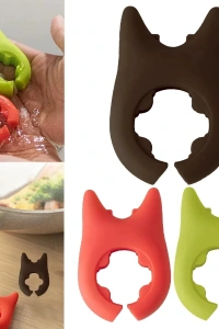 Silikon Tava Tencere Kaşık Tutucu