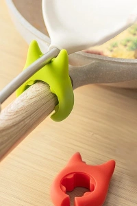 Silikon Tava Tencere Kaşık Tutucu