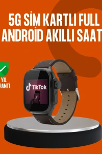 SIM Kartlı Akıllı Saat AMOLED Ekran Android Sistem