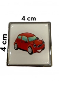 Simge Kare Krom Çekmece Düğmesi