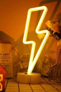 Şimşek Neon LED Lamba