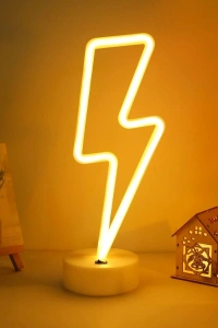 Şimşek Neon LED Lamba