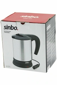 Sinbo Araç İçi Kettle Paslanmaz Çelik