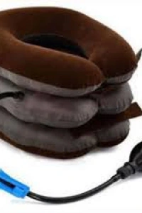 Şişirilebilir Pompalı Ortopedik Boyun ve Seyahat Yastığı
