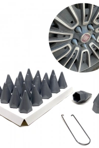 Sivri Mermi Bijon Kapağı Sökme Aparatlı Gri 17mm