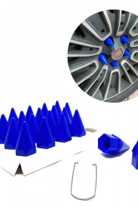Sivri Mermi Bijon Kapağı Sökme Aparatlı Mavi 19mm