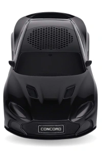 Siyah Araba Tasarımlı Hoparlör - Bluetooth FM USB Özellikli