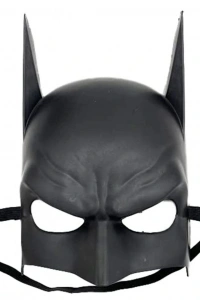 Siyah Çocuk Batman Maskesi Lastikli