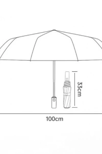 Siyah El Fenerli Şemsiye