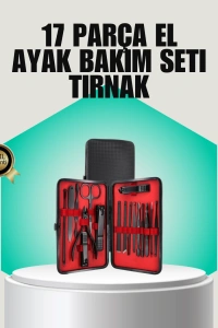Siyah Kaymaz Teknolojili El ve Ayak Bakım Seti