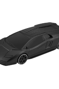 Siyah Model Araba Tasarımlı Hoparlör - Bluetooth USB Özellikli