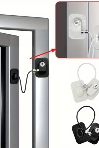 Siyah Plaka Halatlı Emniyet Kilidi