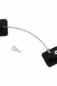 Siyah Plaka Halatlı Emniyet Kilidi