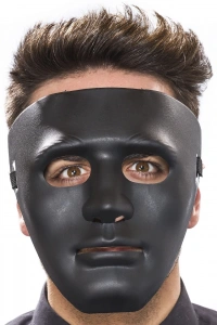 Siyah Renk Hip Hop Anonim Jabbawockeez Dans Maskesi 18x19 cm